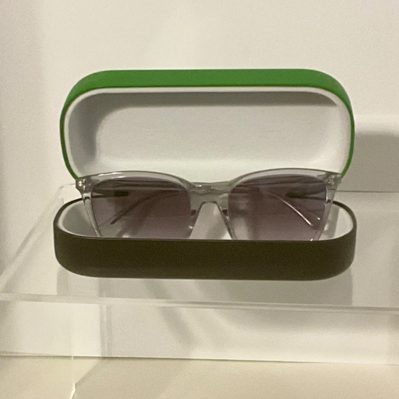 NWT and Case Kate Spade Pavia grey sunglasses - Picture 10 of 12